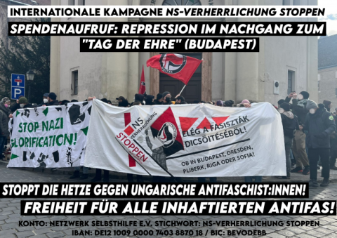Solidaritätsaufruf für Genoss:innen in Budapest
