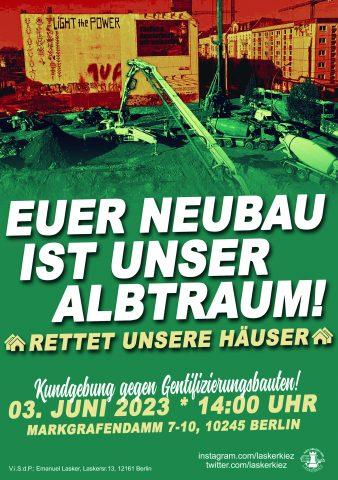 Kundgebung 03,06, Markgrafendamm