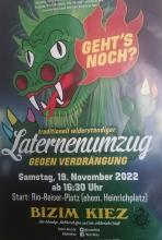 Wiederständiger Laternenumzug am 19.11. am Heinrichsplatz