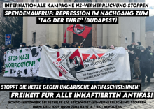 Solidaritätsaufruf für Genoss:innen in Budapest