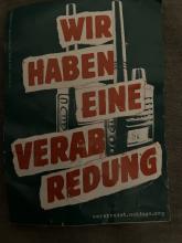 Fleyer Infoveranstaltung 9. Mai "Wir haben eine Verabredung
